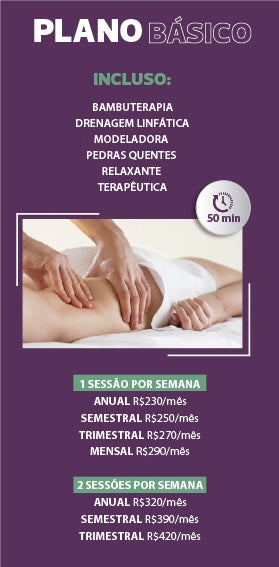 PLANO DE MASSAGEM BÁSICO